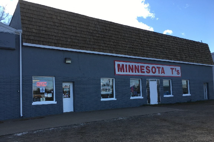 minnesota t's located in  brainerd minnesota wholesale screen printer, embroidery and promotional products.